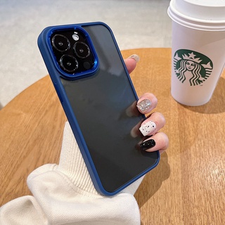 Ốp Điện Thoại Nhựa Cứng Trong Suốt Chống Sốc Cho iPhone 11 12 13 Pro Max