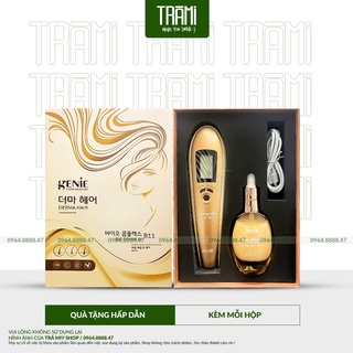 [CHÍNH HÃNG] Lược Massge Hỗ Trợ Mọc Tóc Genie Kèm Serum Dưỡng Tóc Biocomplex B11 50ml Hàn Quốc