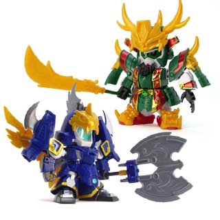 [Gundam Tam Quốc Chí] Đồ chơi lắp ráp SD Gundam Quan Vũ A006 &amp; Gundam Từ Hoảng A022