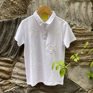 Áo polo mặt cười cho bé A742