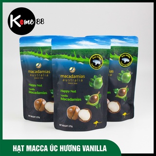 Hạt Macca Úc Vanilla Happy Nut 225g