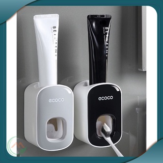 [ Hàng Mới Về ] Dụng cụ nhả kem đánh răng tự động ECOCO cao cấp thông minh tiện lợi sang trọng dán tường siêu chắc chắn