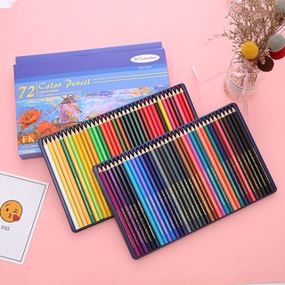 Bộ Bút Chì 72 Màu -  Chất Liệu Gỗ An Toàn - Bút Chì Màu Gốc Dầu
