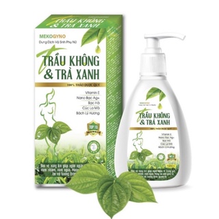Dung dịch vệ sinh phụ nữ 120ml Mekogyno trầu không trà xanh - Meko gyno SGP