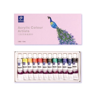 ACRYLIC BỘ 12 MÀU MEMORY/CHINJOO