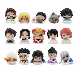 Mô Hình Thanh Gươm Diệt Quỷ Chibi - Figure Kimetsu No Yaiba 5cm (Có clip, Ảnh thật)