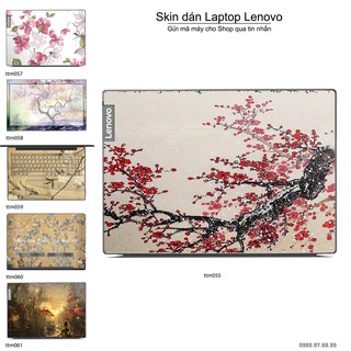 Skin dán Laptop Lenovo in hình Tranh thủy mặc _nhiều mẫu 3 (inbox mã máy cho Shop)