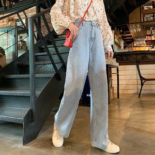 Quần jean ống rộng nữ đơn giản lai cuốn cao cấp Hadi cực chất đủ size S, M, L-NL12308