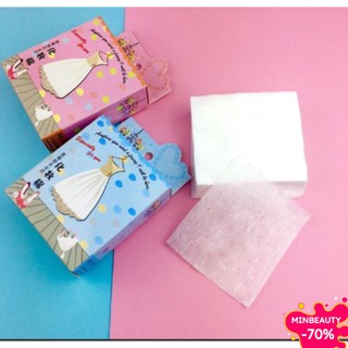 Bông tẩy trang chất Cotton hộp 50 tờ Y9