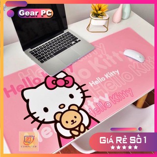 Bàn di Hello Kity Hồng Full size  kích thước 700 x 300 Dày 4ly - Shop Báo Hồng ( giao ngẫu nhiên)