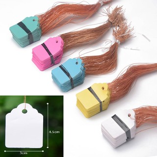 Set 100 thẻ ghi tên cây trồng, đánh dấu tài liệu kích thước 3,5x5cm