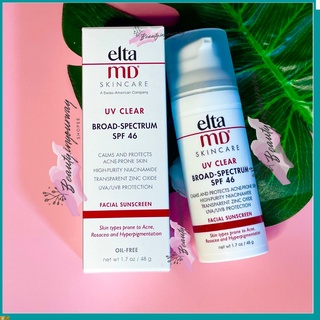 [KHÔNG MÀU] Kem Chống Nắng Sáng Đều Sắc Da Elta MD 46 UV Clear Broad-Spectrum SPF 46