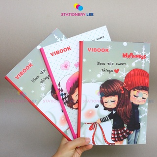 TẬP SINH VIÊN 200 TRANG VIBOOK HAPPINESS [Ô KẺ NGANG/ DÒNG KẺ NGANG] (01 quyển)