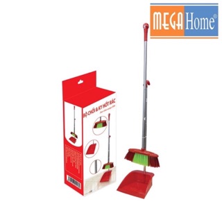 Bộ chổi kèm kỹ hốt rác nhựa Megahome