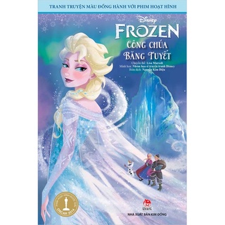 Sách -Tranh truyện màu đồng hành với phim hoạt hình - Frozen công chúa băng tuyết