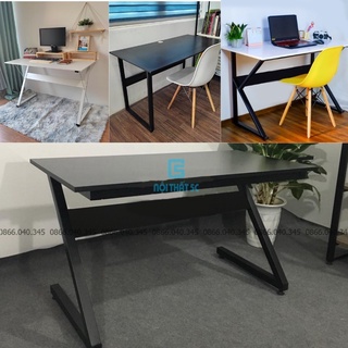 Bàn chữ Z, K, U, bàn gaming mặt gỗ MDF giá xưởng