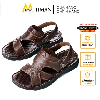 Dép Sandal Da Nam M Timan.vn SD08