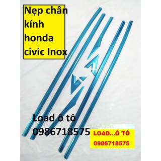 Bộ Nẹp Chân Kính Honda Civic 2022-2017 Honda Civic