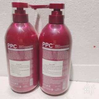 Cặp dầu 1gội.1xả phục hồi tóc hư tổn PPC Best For Your Hair 750ml