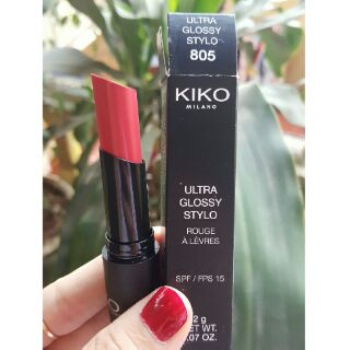 Son Kiko Ultra Glossy Stylo SPF 15 ( ib check bill)