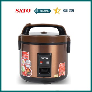[Mã ELHADEV giảm 4% đơn 300K] Nồi Cơm Điện 1.8L chính hãng SATO Việt Nhật SATO 18E031 1.8L