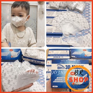 [Hộp 50c] Khẩu Trang 3D Mask Trẻ Em Chính Hãng Công Ty