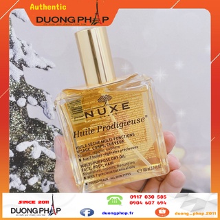 Dầu khô Nuxe Huile Prodigieuse dương ẩm 100ml unbox