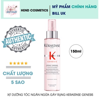 Xịt dưỡng tóc ngăn ngừa gãy rụng Kerastase Genesis Defense Thermique 150ml