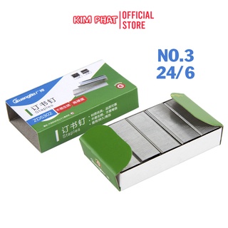 [Mã LIFE1003ALL giảm 10% đơn 50K] Đạn ghim, Kim bấm số 3 24/6 Guangbo ZD5302