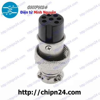 [2 CÁI] Jack GX16-7P Đực 15A 250V (Jack điện, tín hiệu, nối nguồn nhiều chân)