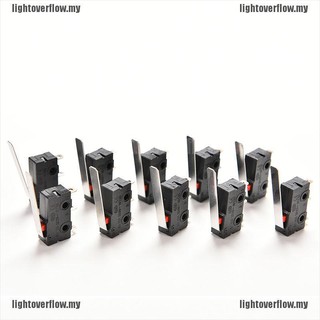 Bộ 10 Công Tắc Microswitch 3 Chấu Kw11 3z 5a 250v