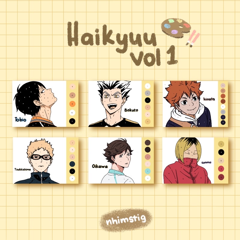 [TRANH KÍNH] HAIKYUU VOL 1