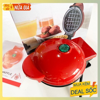 Máy làm bánh kẹp waffle, nướng bánh tổ ong Mini Sokany