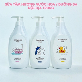 Sữa tắm bath joeeyloves nội địa trung làm mịn da siêu thơm chai lớn 500ml_Lylya Store
