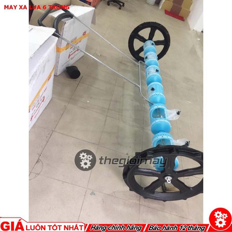 Máy xạ lúa 6 trống