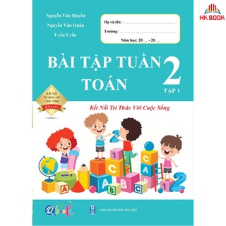 Sách - Bài Tập Tuần Toán 2 - Kết Nối Tri Thức Với Cuộc Sống - Tập 1 (1 cuốn)
