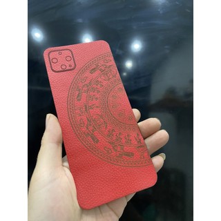 Dán da lưng cho Iphone 12/ 12 Pro khắc hình trống đồng