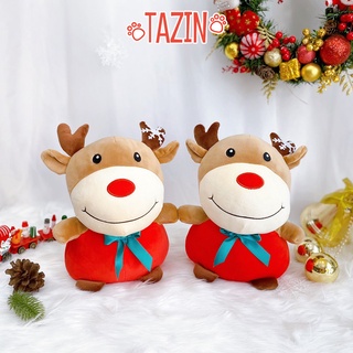 Gấu bông tuần lộc tai tuyết trang trí giáng sinh noel cho bé cao cấp TAZIN