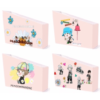 kệ sách giấy hoa cúc GD KSI31 dễ thương cute  idol kpop hoạt hình lắp ghép