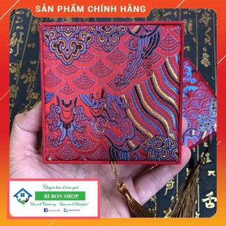 *HOT* Hộp Gấm Đựng Vòng Thêu Cao Cấp MẪU MỚI 2021 Hộp Đựng Vòng Phong Thủy Giá Sỉ
