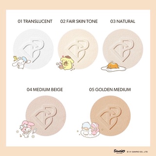 Phấn phủ dạng bột Perfect Diary PerfectStay chống thấm nước kiểm soát dầu 3 màu tùy chọn 7g