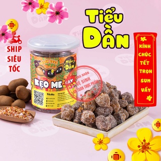 [Mã GROSALE1 giảm 8% đơn 500K] Kẹo me cay hũ lớn 400g Tiểu Dần đồ ăn vặt vừa ngon vừa rẻ