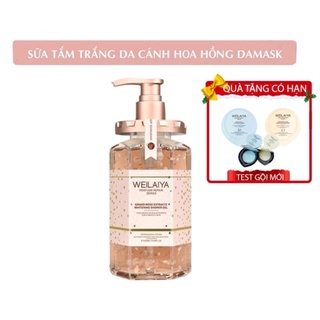 Sữa Tắm Dưỡng Ẩm, Dưỡng Trắng WEILAIYA, Hương Nước Hoa Hồng Damask Weilaiya [ CHÍNH - HÃNG ]