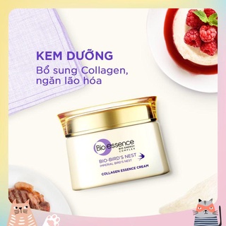 Kem dưỡng da Bio-Essence Bio-Bird's Nest Collagen 50g dưỡng da tươi sáng căng mọng