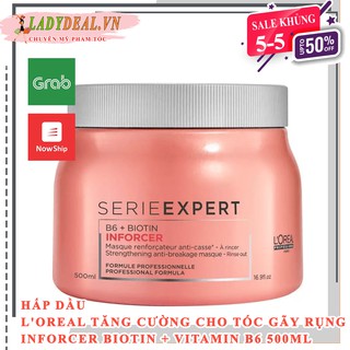 DẦU HẤP L'OREAL TĂNG CƯỜNG CHO TÓC GÃY RỤNG L'OREAL INFORCER 500ML | LADYDEAL.VN