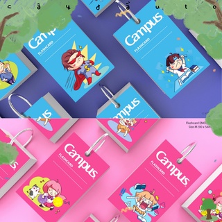 Thẻ Ghi Nhớ Giấy Flashcard Bỏ Túi Campus