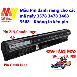 [Mã ELHAMS5 giảm 6% đơn 300K] Pin Laptop Dell 3578 3478 3468 3568 - Hàng zin xịn không lo kén pin