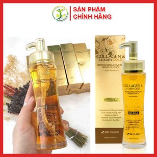 SERUM DƯỠNG TÁI TẠO DA COLLAGEN &amp; LUXURY CAO CẤP 3W CLINIC 24k