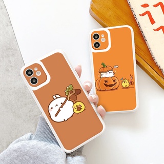 Ốp lưng iphone cạnh vuông lỗ camera Thỏ và Gà con ốp iphone 6/6splus/7/7plus/8/8plus/x/xr/xs/11/12/13/promax tr1099