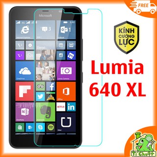 [Ảnh Thật] Kính CL Microsoft NOKIA Lumia 640 XL Cường Lực mài cạnh 2.5D 9H-0.26mm